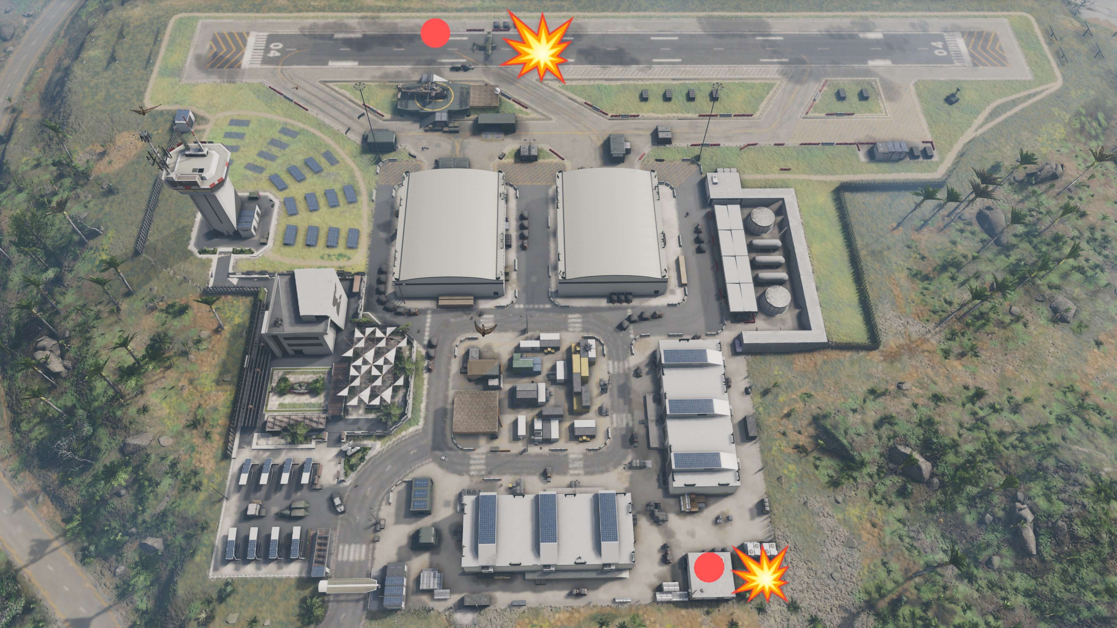 Whalers Bay airfield bomb search reference